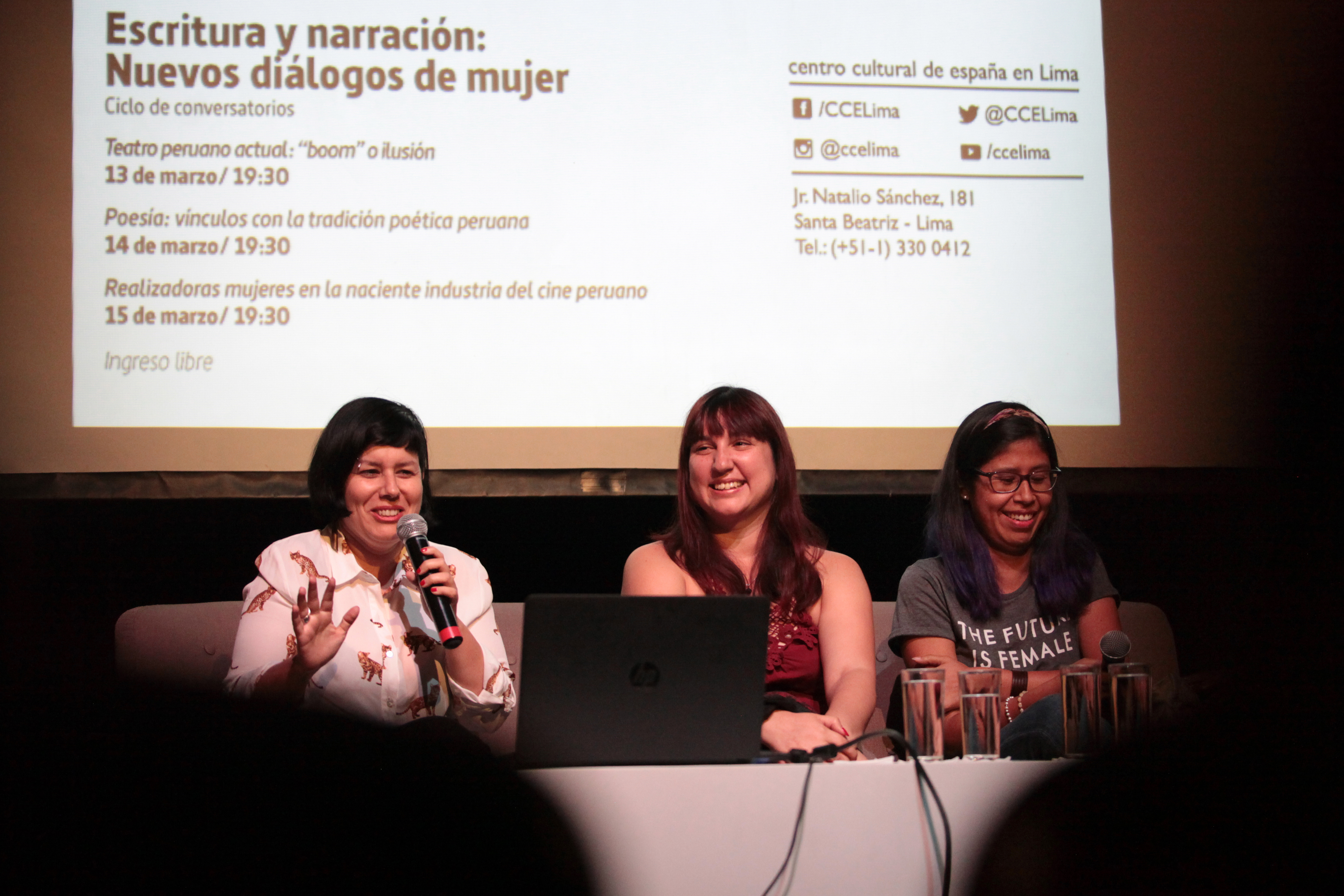 Ciclo de conversatorios Escritura y creación: nuevos diálogos de mujer